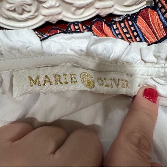 Marie Oliver Gia Embroidered Dress Size Small - Picture 12 of 12